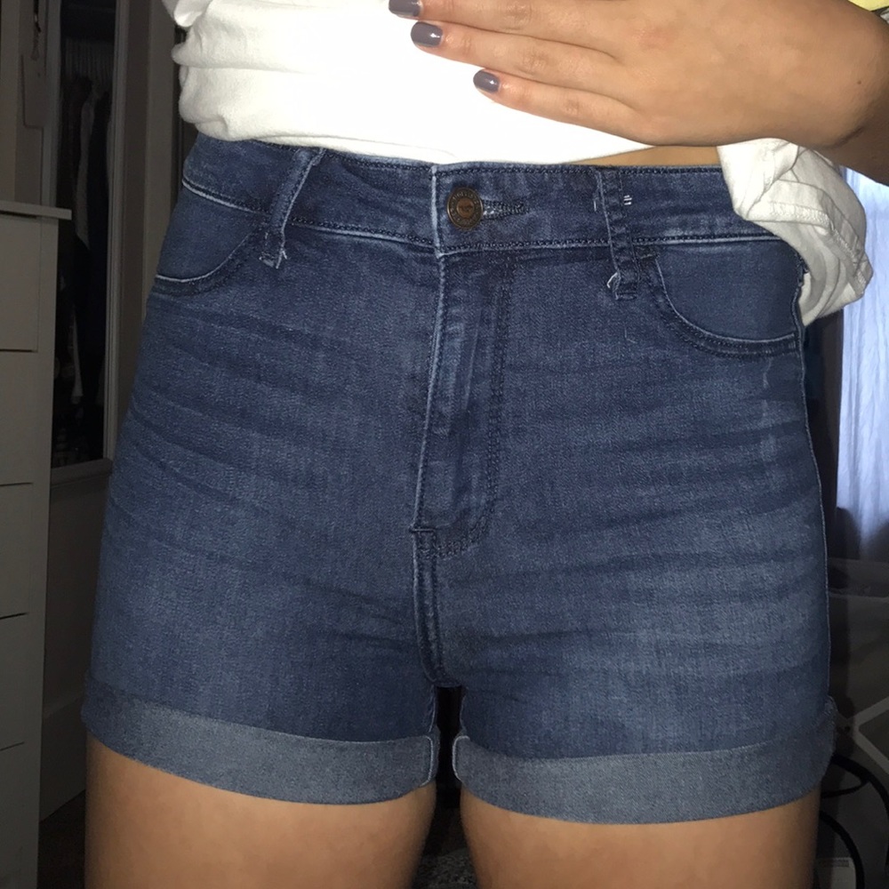 high rise shorts